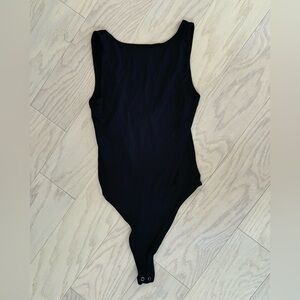 Aeropostale Seriously Soft Sculpt Black Bodysuit XS